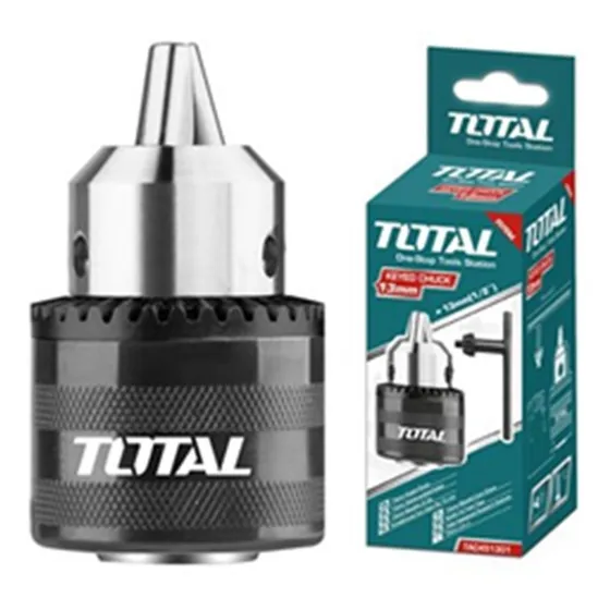 Chuck Mandril De Taladro 13 Mm + Llave Total Tac451301