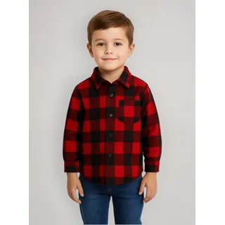 Camisa Xadrez Infantil Festa Junina Flanelada Grossa Longa Camisa Xadrez Infantil Festa Junina Flanelada Grossa Longa