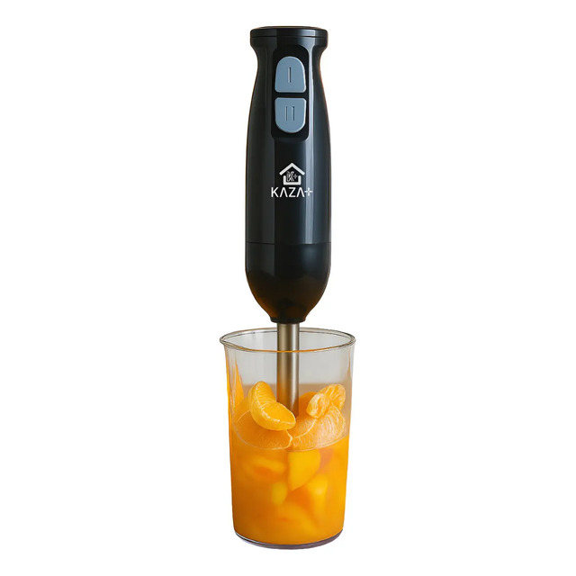 Mixer Portátil Misturador Bebidas 300w Inox Cor Preto Kaza+ Mixer Portátil Misturador Bebidas 300w Inox Cor Preto Kaza+