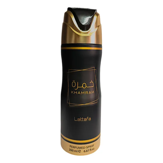 Spray corporal con perfume Khamrah Lattafa, 200 ml