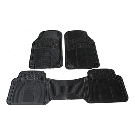 Alfombras Para Auto Y Camioneta Universal De Goma 3 Piezas Alfombras Para Auto Y Camioneta Universal De Goma 3 Piezas