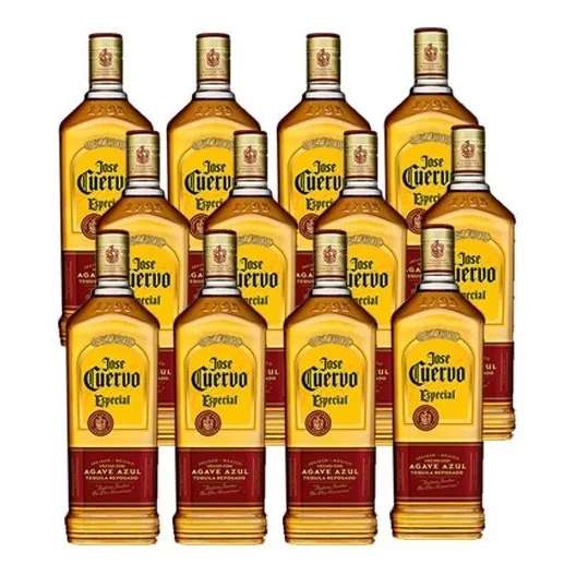 Caja De 12 Tequila Cuervo Especial Reposado 695 Ml