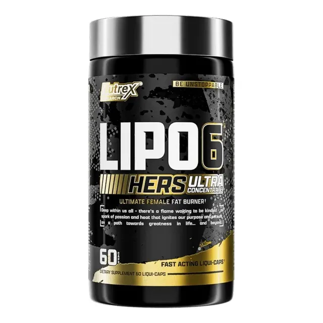 Lipo 6 Black Hers Uc Nutrex 60 Capsulas - Nutrex