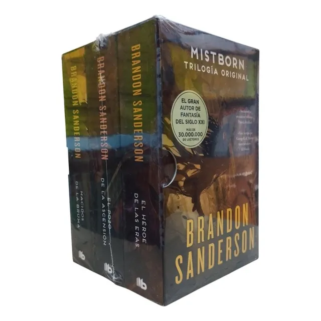 Trilogía Mistborn Nacidos La Bruma Brando Sanderson Original