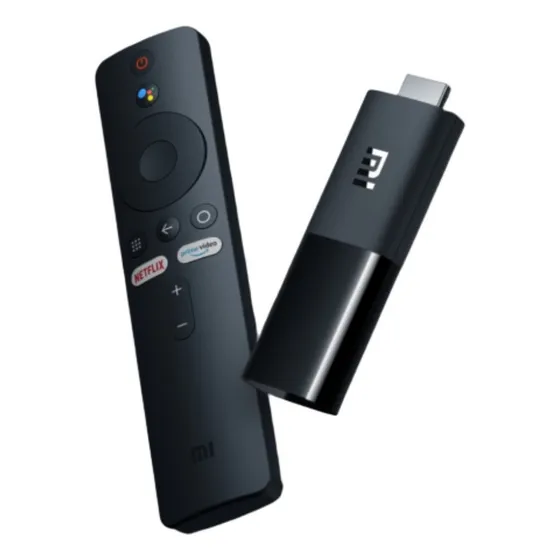 Reproductor Portátil De Streaming Xiaomi Mi Tv Stick 4k Us Color Negro Tipo de control remoto De voz