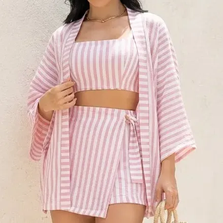 Conjunto Feminino Verão 3 Peças