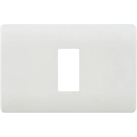 Placa 1 Puesto C/soporte Blanca Genesis