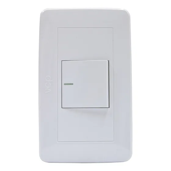Interruptor Vcp Ws161-302 Sencillo Conmutable Linea Amanecer