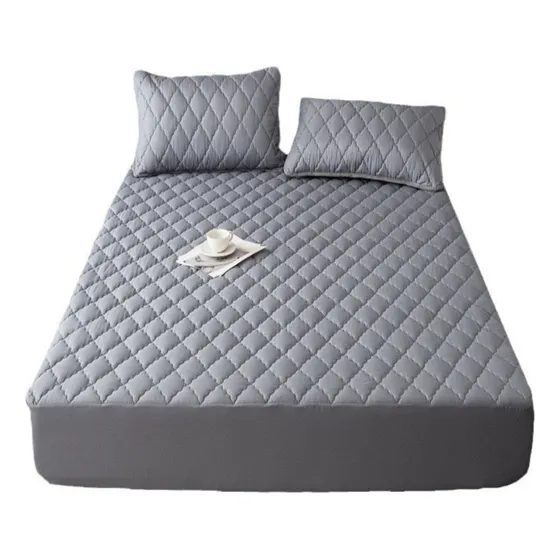 Cubre Colchón Impermeable King Con Fundas