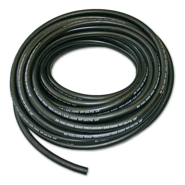 Manguera 3/8 De Goma Multiproposito Gasolina Oil Pcv Vacio 