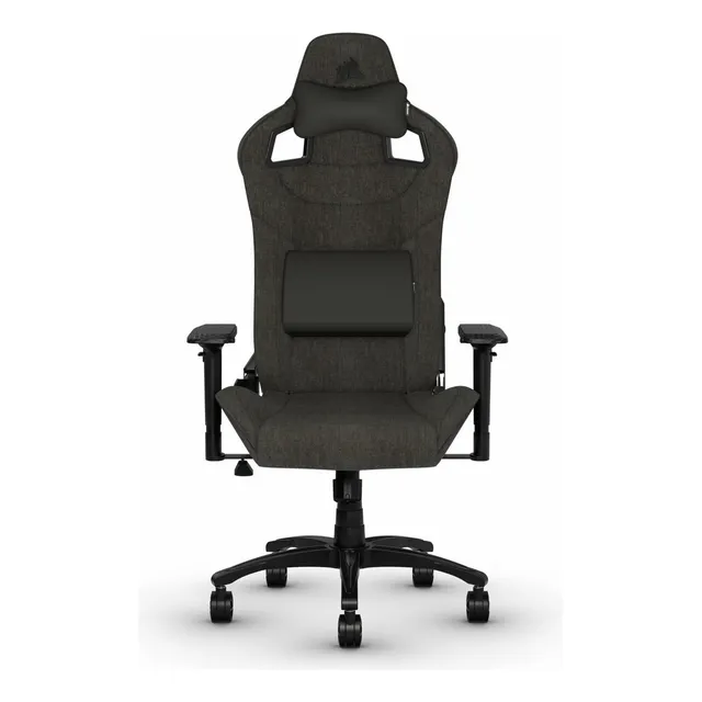 SILLA DE ESCRITORIO CORSAIR T3 RUSH GAMER ERGONÓMICA CHARCOAL CON TAPIZADO DE TELA