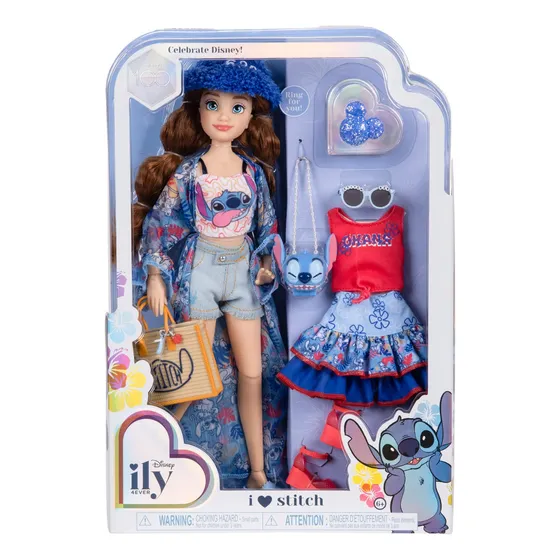 Muñeca Moda Disney Ily 4ever Stitch Articulada P Niña 2024