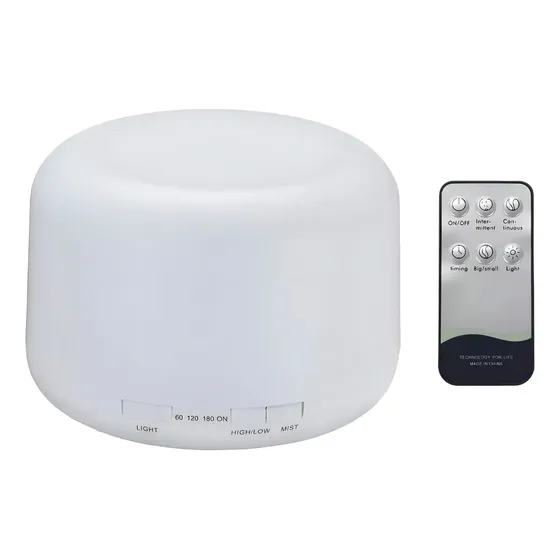 Humidificador Ultrasonico Humificador Aire Difusor 500ml Color Blanco | Cuotas sin interés