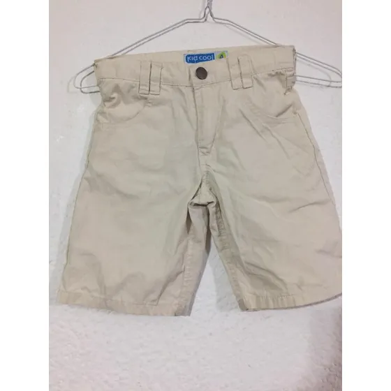 Bermuda Beige Niño Talla 4 Kid Cool
