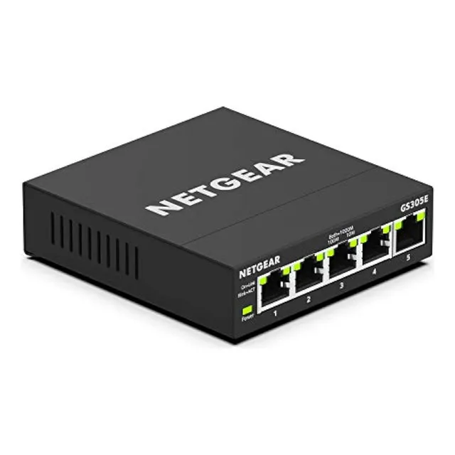 Netgear Gs305e Conmutador Gigabit Ethernet Plus De