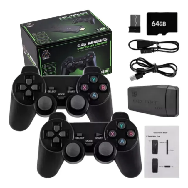 Gamer Stick 4k M8 Para Televisión Con Más De 20000 Juegos