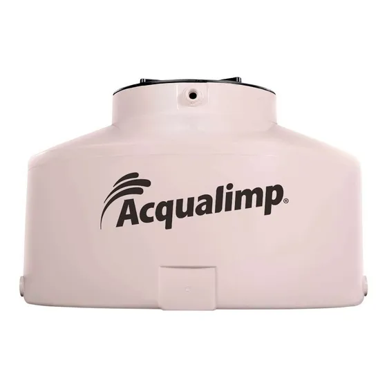 Tanque de água Acqualimp Caixa d’água Água Limpa capa tripla vertical polietileno 1000L de 90 cm x 1.34 m