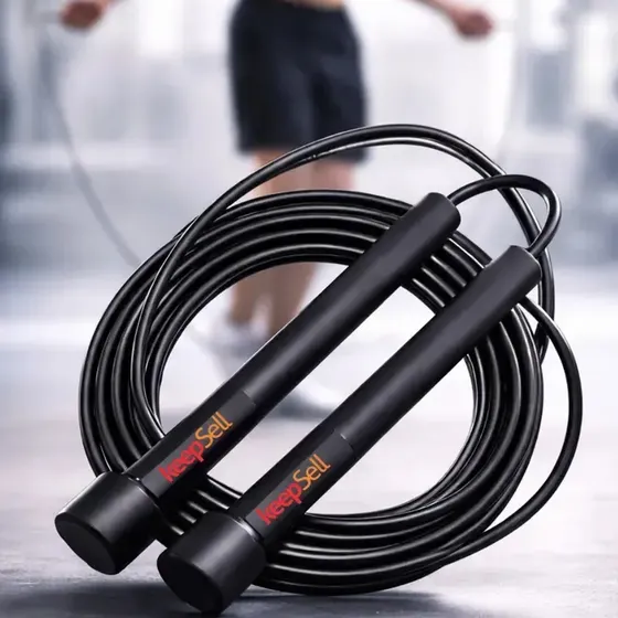 Corda De Pular Crossfit Profissional Fitness Academia Exercicios Treino Comprimento Ajustável