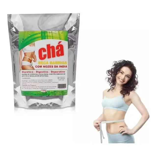 Remedio Seca Barriga Chá Com Nozes Regulador Intestinal 120g