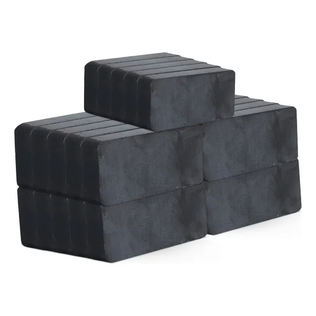 25 Imanes De Ferrita De 47mm X 22mm X 9mm Rectangular