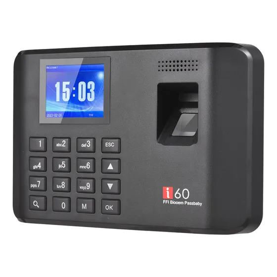 Reloj Biométrico De Huella Digital, Contraseña, Atención Y H