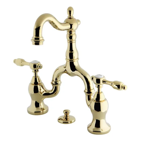 Kingston Brass Ks797tal Tudor Mini-widespread Baño Llave  P