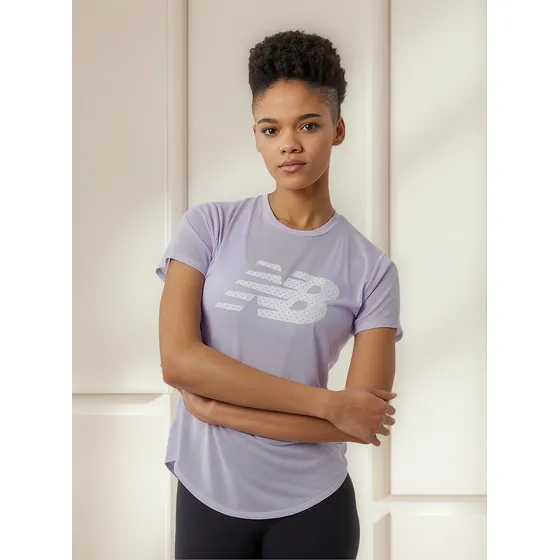 Remera New Balance De Dama - Wt23224cyi