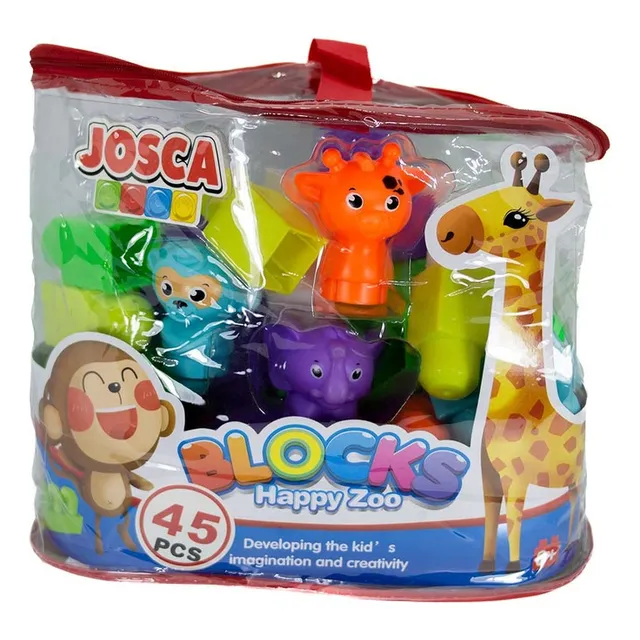 Bloques Cubo Grandes Con Animales Para Niños