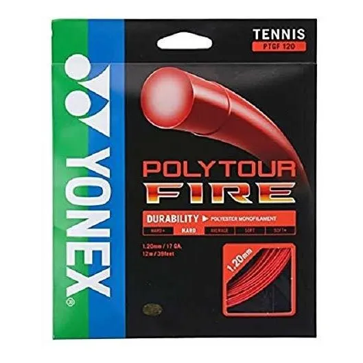 Poly Tour Fire 17 120 Raqueta Tenis Cadena Rojo