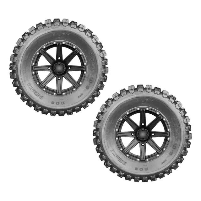 Paquete 2 Llantas 20x11-8 Tl (6pr) At Alsk Eos-h Cuatrimoto