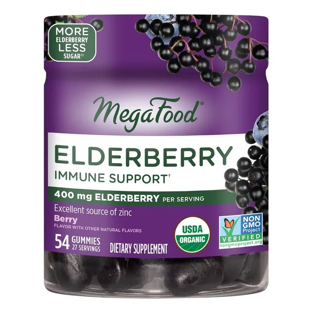 Saúco 400 Mg Megafood 54 Gomitas