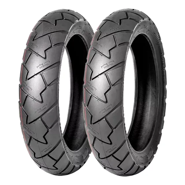 Llantas Timsun 120/80-16 60p + 90/90-18 51p Ts-659 Tubeless