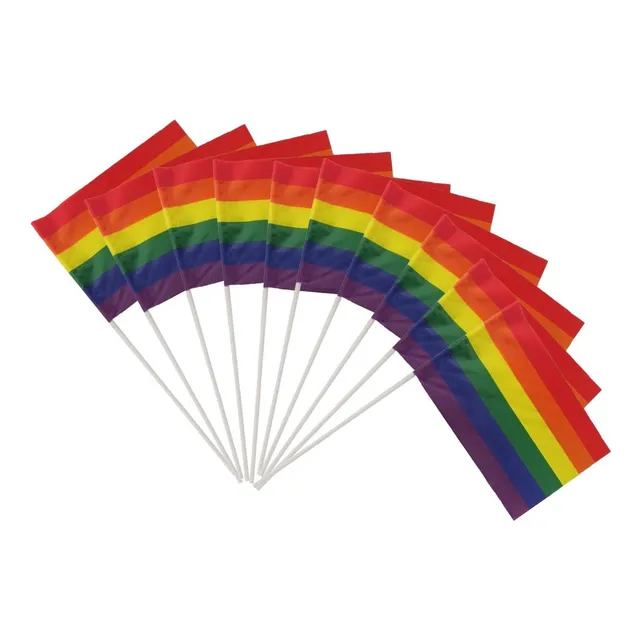 Banderas Personalizadas Orgullo Gay Lgtb Trans (pack X10)