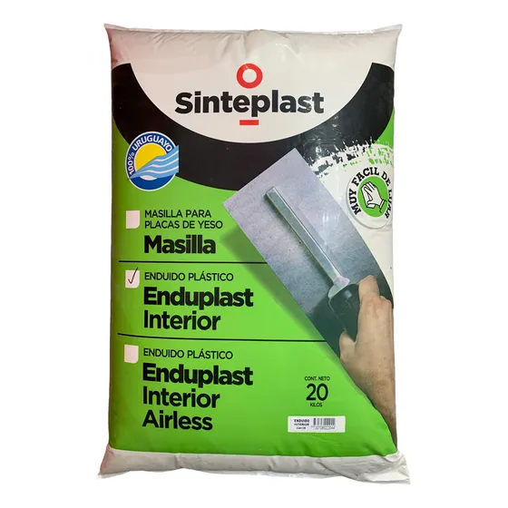 Enduido Para Interiores Bolsa Valvulada 20l
