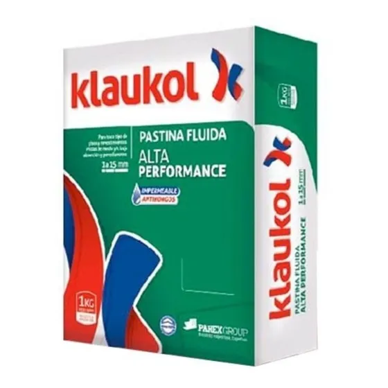Pastina Klaukol Porcelanato Alta Performance 1kg  Gris Claro