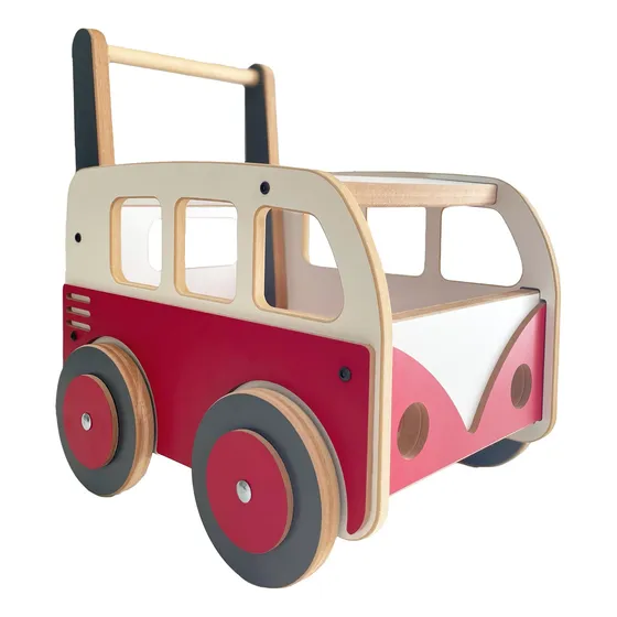 Carrito De Arrastre Didactico Bebe Bebes Andador Montessori