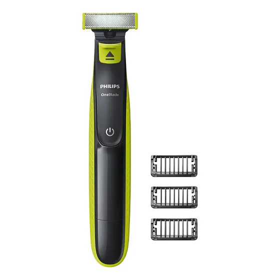 Afeitadora Philips Oneblade Seco Humedo Qp2724 Color Negro
