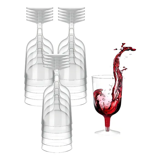 30 Set De Copas Copa De Vino Copas De Vino Copa De Coctel Copa De Cristal Para Vino Copa Acrilico Copa Plastico Copa De Plastico Copa De Acrilico Copa De Plastico 6oz/177ml Pasteleriacl