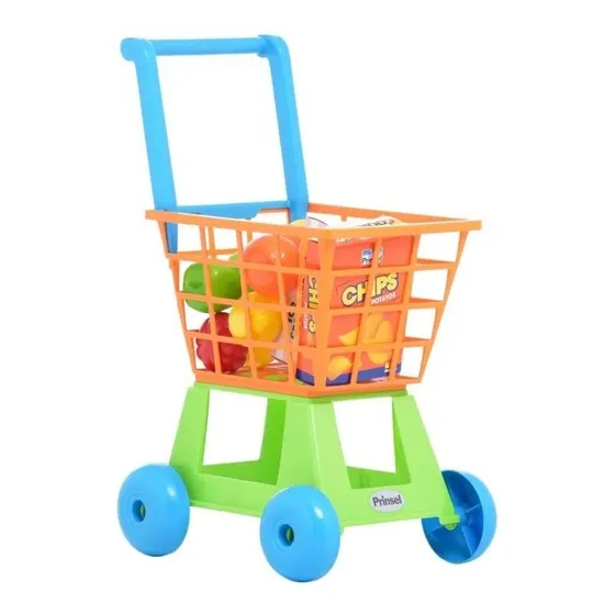 Carrito De Compras Prinsel Shopping Trolley Con Accesorios