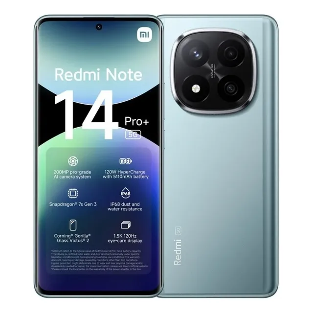 Xiaomi Redmi Note 14 Pro+ 5g 512gb 12gb Ram