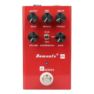 Pedal Guitarra Demonfx R4 Series Distortion Preamp Pedal Guitarra Demonfx R4 Series Distortion Preamp