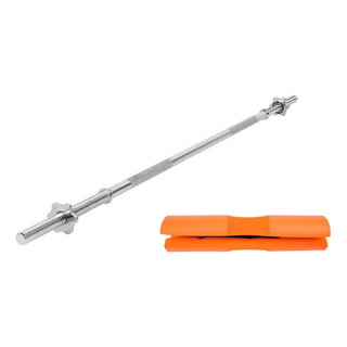 Barra Metálica De Una Pulgada De 1.8m Y Soporte Para Cuello Barra Metálica De Una Pulgada De 1.8m Y Soporte Para Cuello