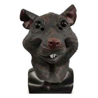 Cos Máscara De Látex For Cosplay En Forma De Ratón, Animal Cos Máscara De Látex For Cosplay En Forma De Ratón, Animal