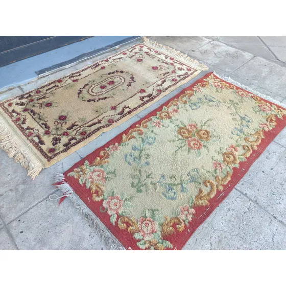 Alfombras De Lana Antiguas 1,30 X 60 $100.000 C/u
