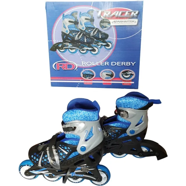 Patines En Linea Roller Derby Tracer Para Niños Originales