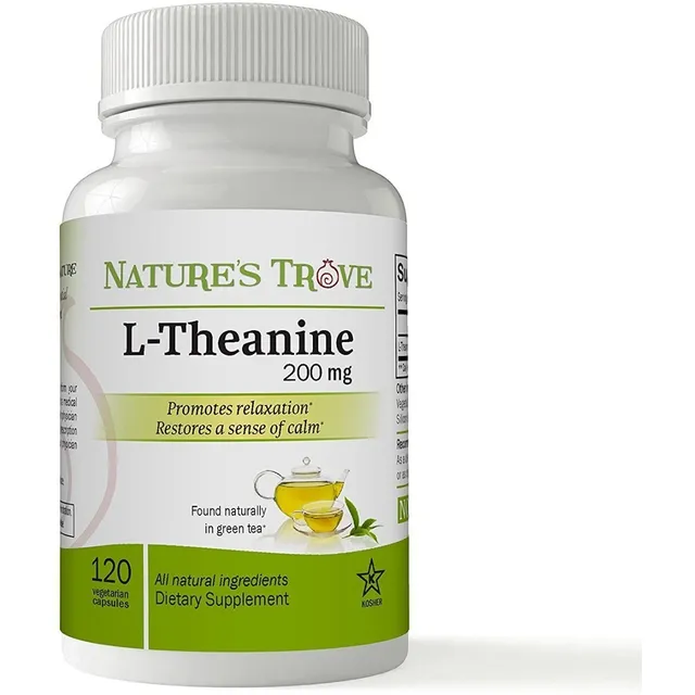  L-teanina Cápsulas Vegetarianas X 120 Unidades