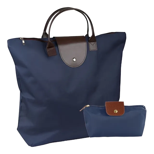 Bolso Para Mujer Plegable Mas Cosmetiquera 