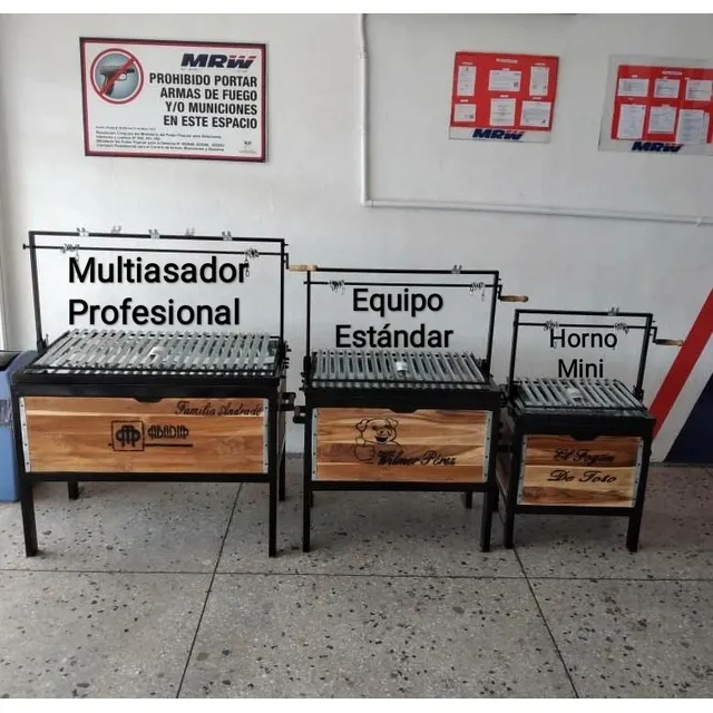 Cajon Horno Chino, Parrillera, Asador,horno Parrillero 