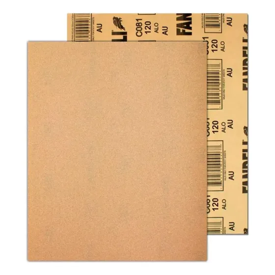 50pz Lijas Madera Fandeli 9 X 11 Grano 120 Papel Peso C