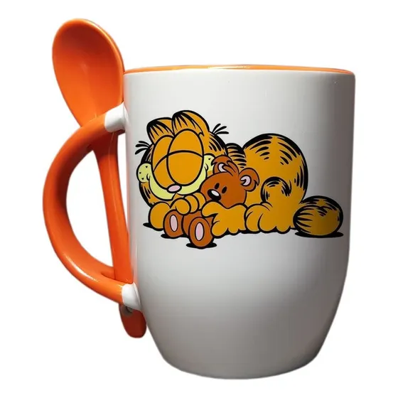 Taza Garfield Con Oso  Mod.678